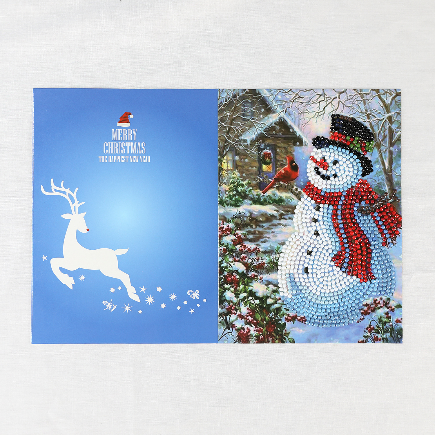 🎅5D Diamond Painting Christmas Cards New Arrival