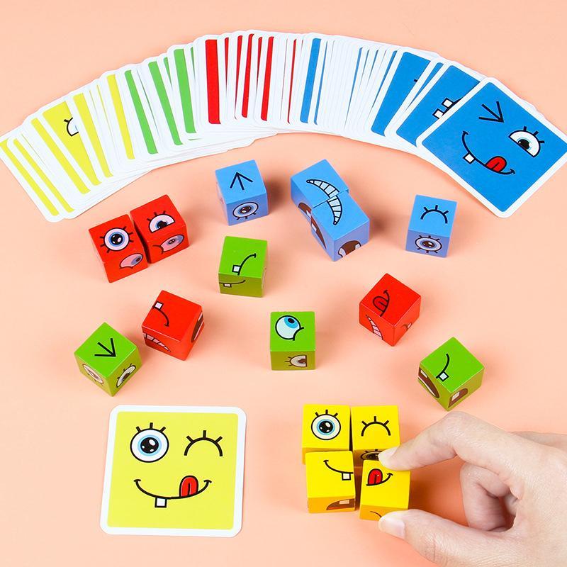 ⚡⚡Last Day Promotion 48% OFF - Face-Changing Magic Cube Building Blocks🔥BUY 2 FREE SHIPPING