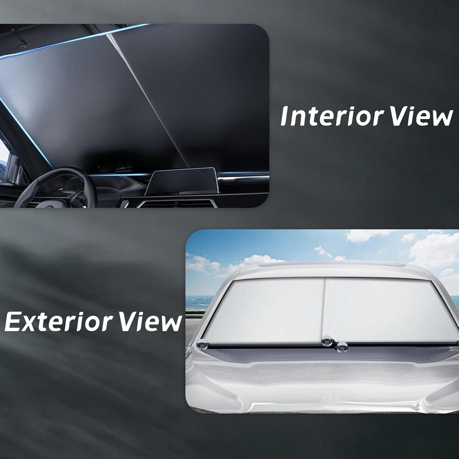 Summer Hot Sale 49%OFF🔥Automatic Retractable Car Sunshade