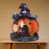 Halloween Gift Witch Ornament Pumpkin House  Decor