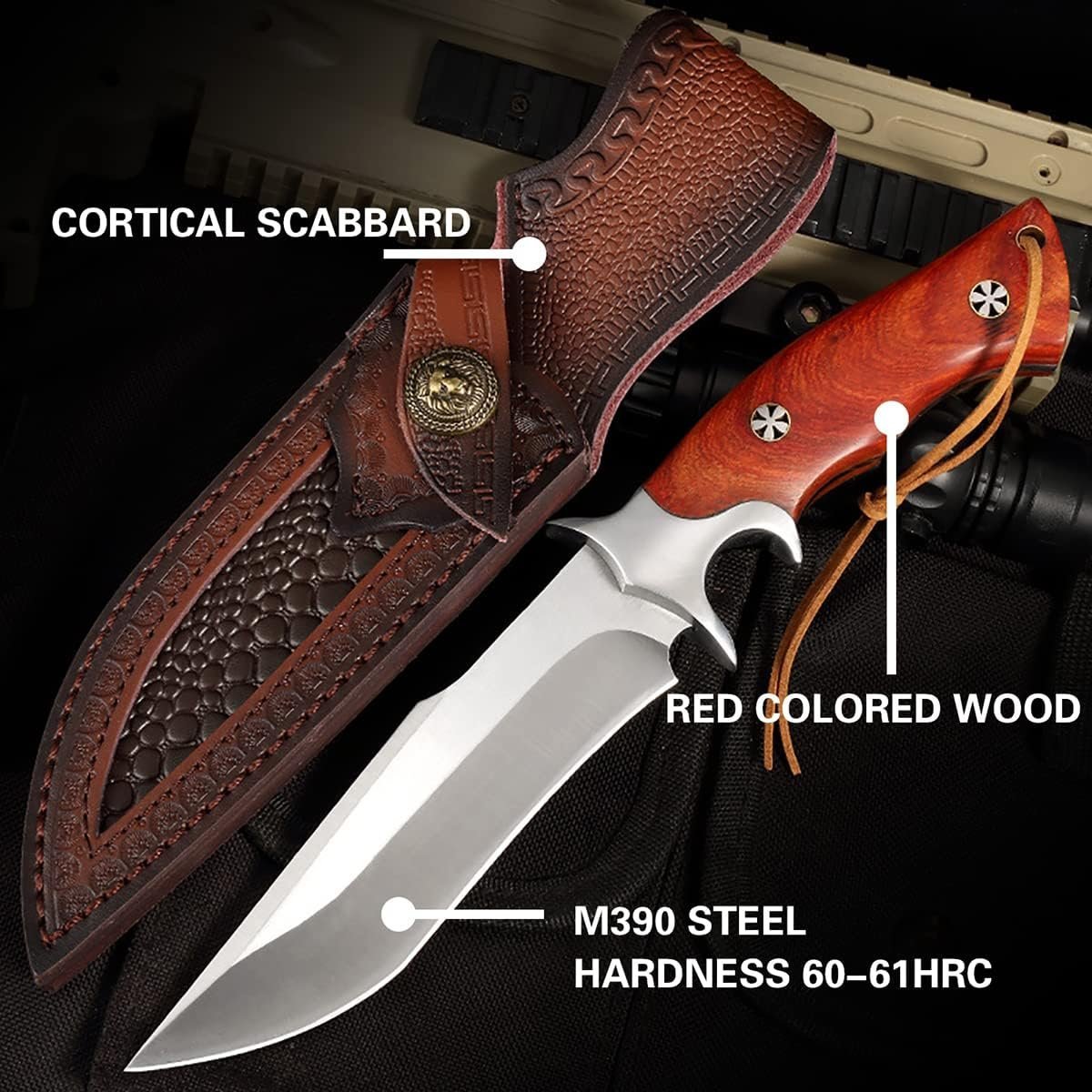 ✨Survival Knives Fulltang EDC Hunting Knives
