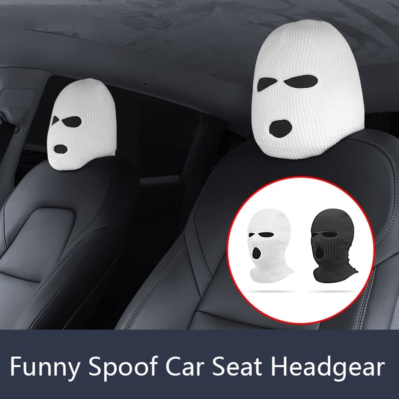 🎉 Funny Spoof Car Seat Headgear