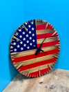 🔥Handmade American Flag Clock-Buy 2 Get Free Shipping