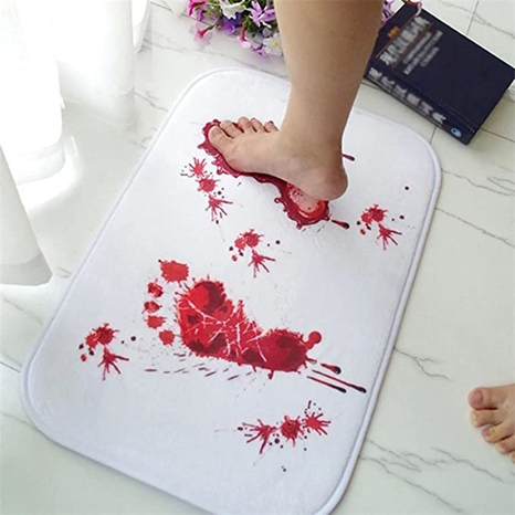 🎃🎃Halloween Early Sale 48% OFF- Bloody Bath Mat (BUY 2 Get 1 FREE&FREE SHIPPING) 🎃🎃