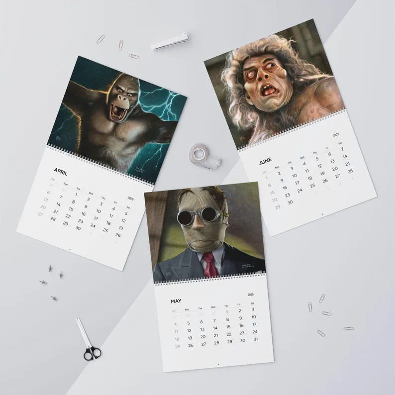 Monsters of the Golden Age Calendar 2025