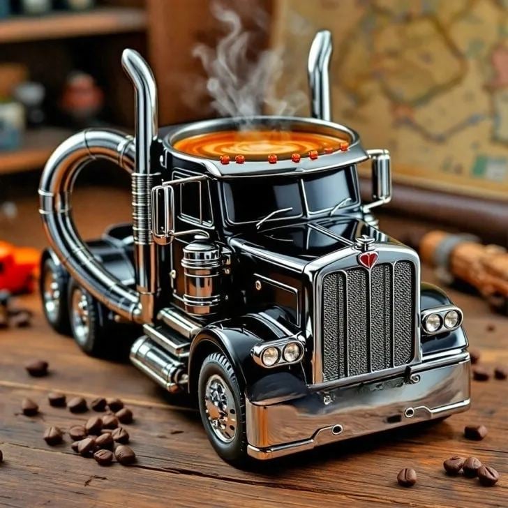 🔥Flash Sale- Handcrafted Truck Coffee Mug (Buy 2 Free Shipping)