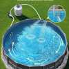 🎁TikTok Last Day Sale - 70% OFF🔥Solar Pool Fountain with Lights Dual Arc - Above/Inground Pool Fountain Lights with Remote Control