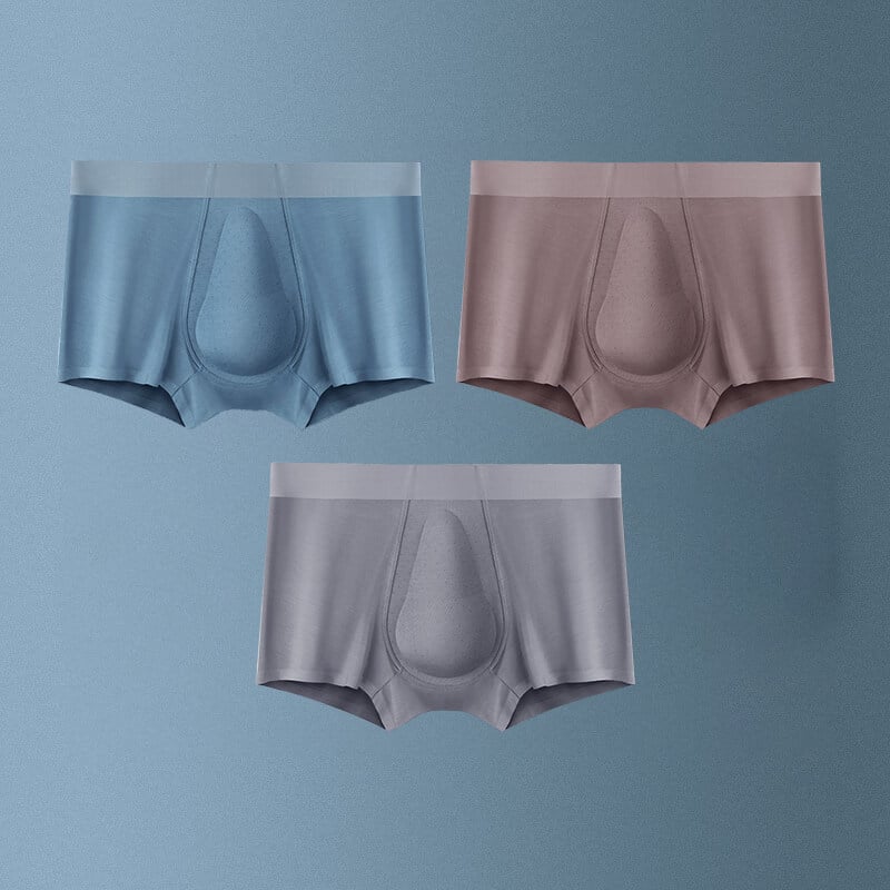 Letzter Tag 50% RABATT-Herren-Unterhosen aus Bio-Latex mit Stützbeutel