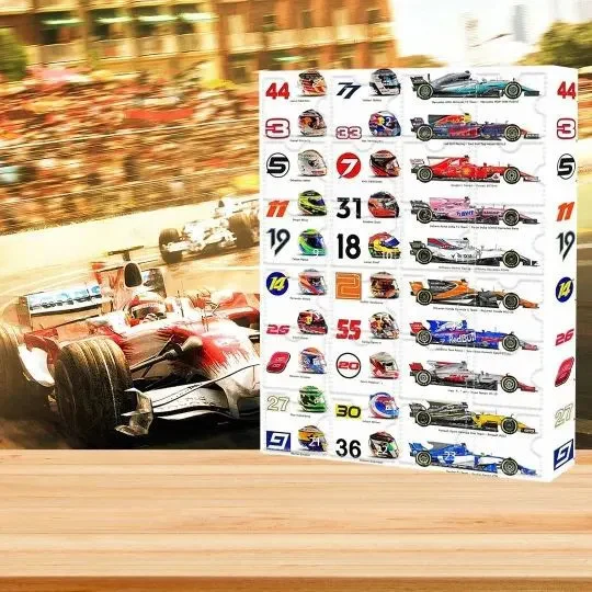 🔥Christmas Sale 49% OFF🎄F1 Advent Calendar -🎁The perfect gift for a racing fan!