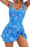 🩱2025 Summer Seaside Trend Swimwear👙Women's Tummy Control Slim Fit Plus Size One Piece Swimsuit