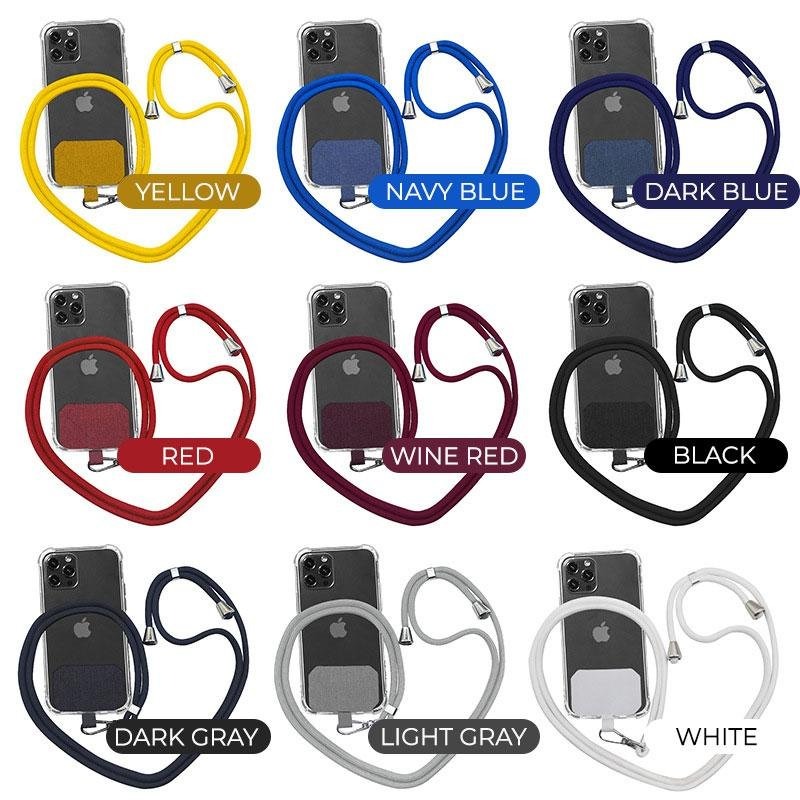 (NEW YEAR SALE - Save 50% OFF) Universal Crossbody Nylon Patch Phone Lanyards