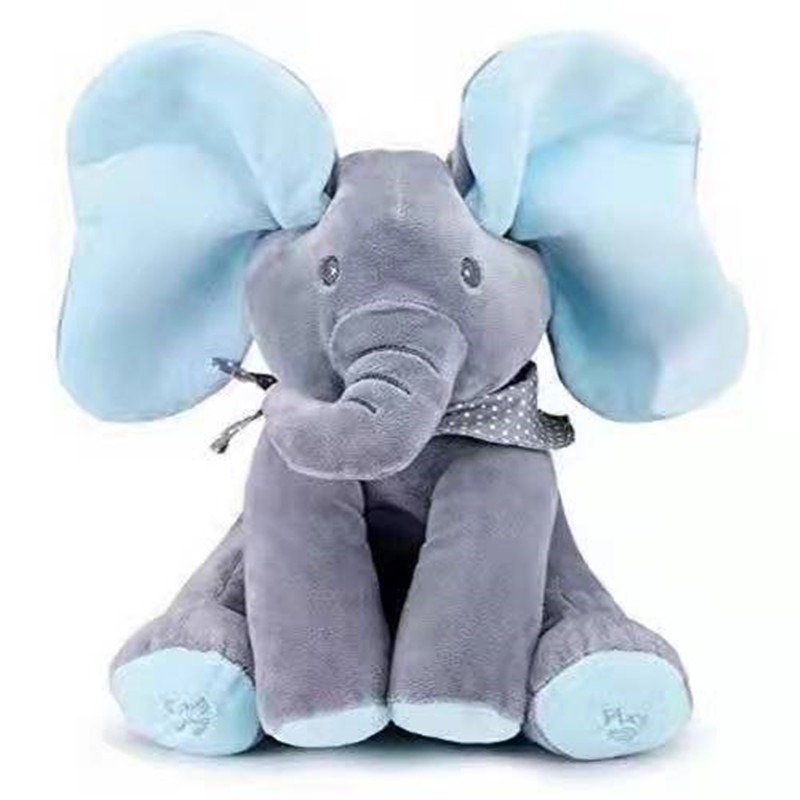 Entertaining Talking Elephant Plush Doll