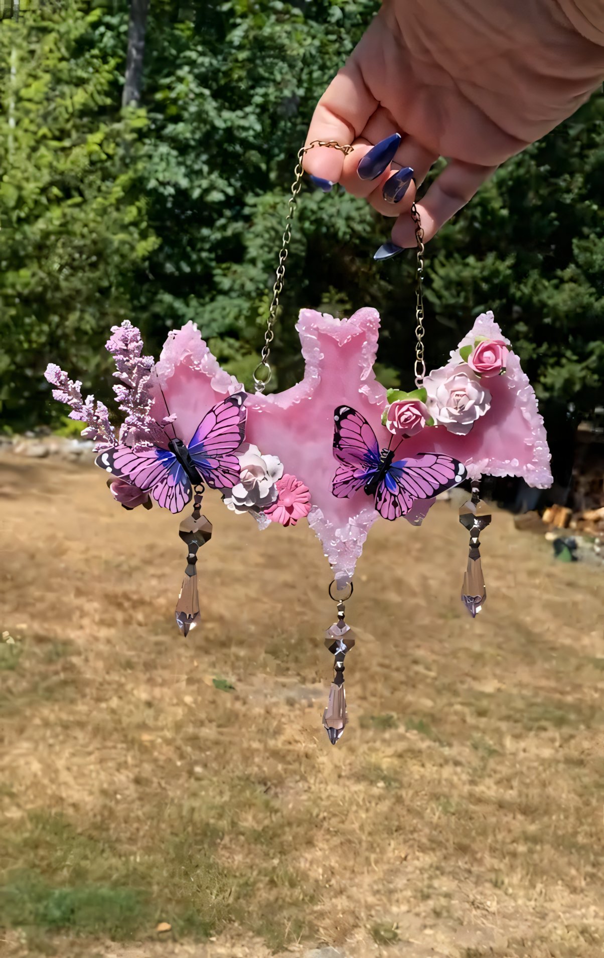 🎁TikTok Last Day Sale - 70% OFF🦇Witching Hour Blooms & Bat Accents