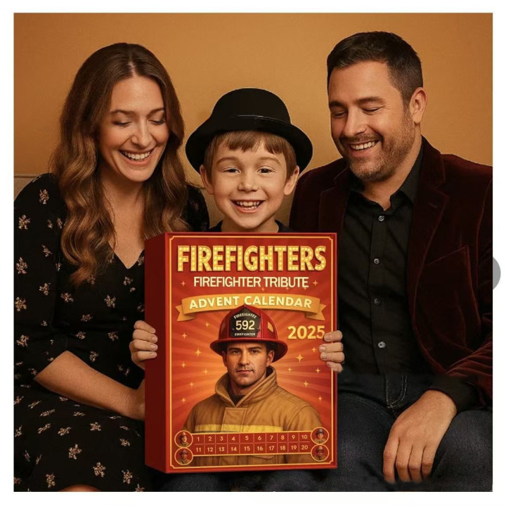 🔥FIREFIGHTERS FIREFIGHTER TRIBUTE ADVENT CALENDAR 2025🎄