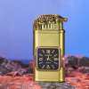 Windproof Lighter Vintage Watch Bezel Jet flame Torch