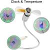 🔥Last Day 50% OFF🔥USB Fan LED Clock Light