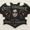 Ozzy Osbourne 1948–2025 Memorial Patch
