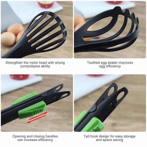 (Clearance Sale- 50% OFF) Master Chef Nylon Whisking Tongs- Buy 3 Only $9.99 Each