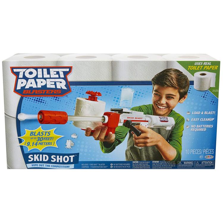 Toilet Paper Launcher Gun