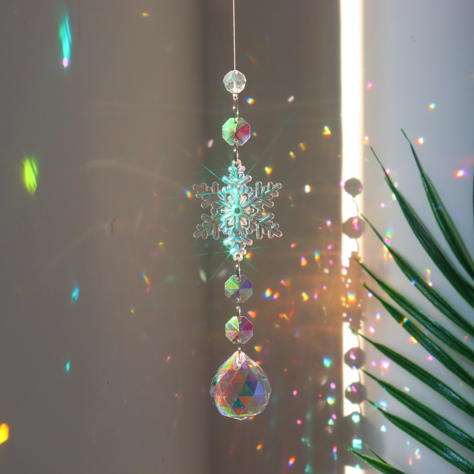 Sparkling Crystal Wind Chimes