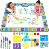 🔥🎁5th Anniversary Sale-70% OFF Today- Water Doodle Mat ,Aqua Painting Drawing Mat Mess Free Learning Toy Mat