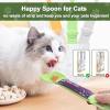 3pcs Cat Strip Feeders with 1pc Can Spoon