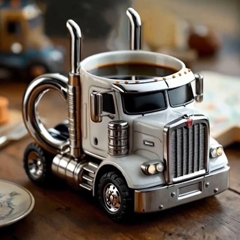 🔥Last 4 hours Sale -🥃Handcrafted Truck Coffee mug