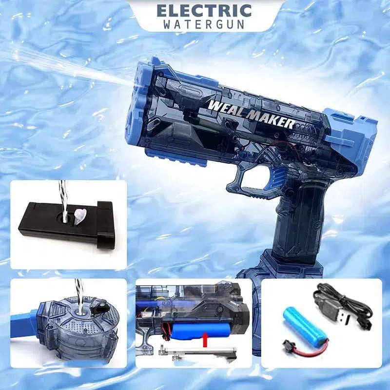 🔥Last Day 50% OFF🔥High Pressure Electric Burst Weal Maker Water Gun, Free Shipping!