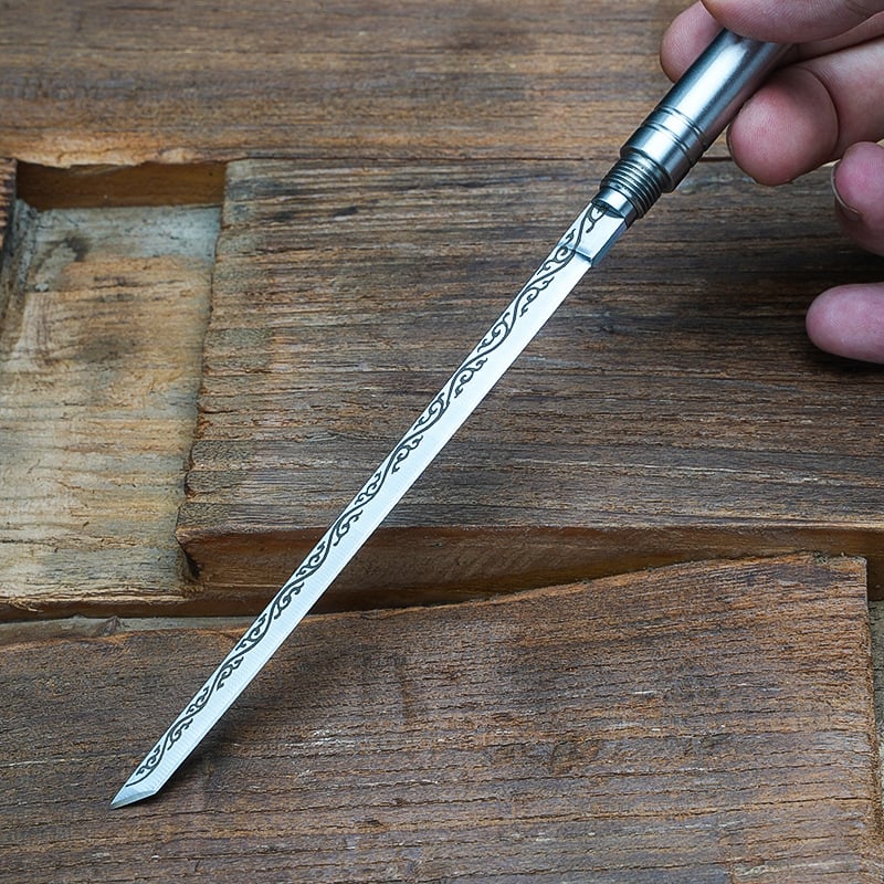 All-steel Overlord stick knife