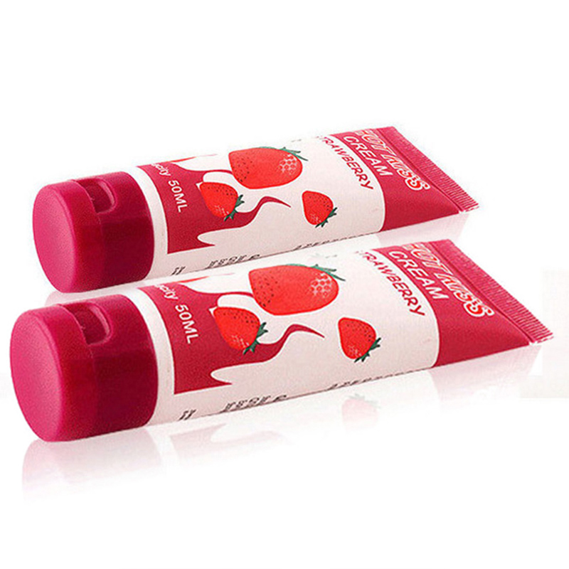 Couple Fruit Flavor Intimate Oral Sex Lubricant Lubricating Massage Oil - RH03