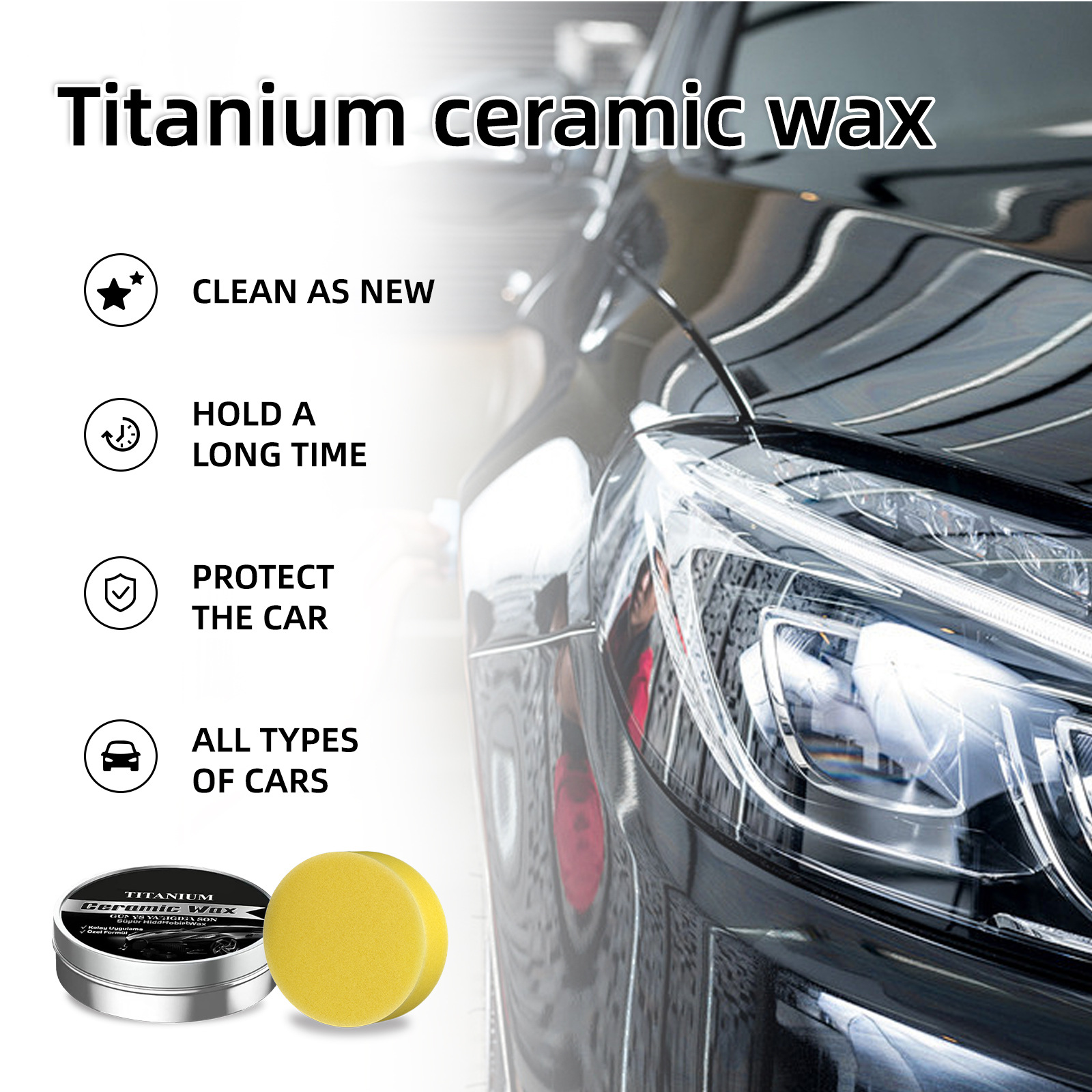 Car Care Polish / Titanium Ceramic Wax