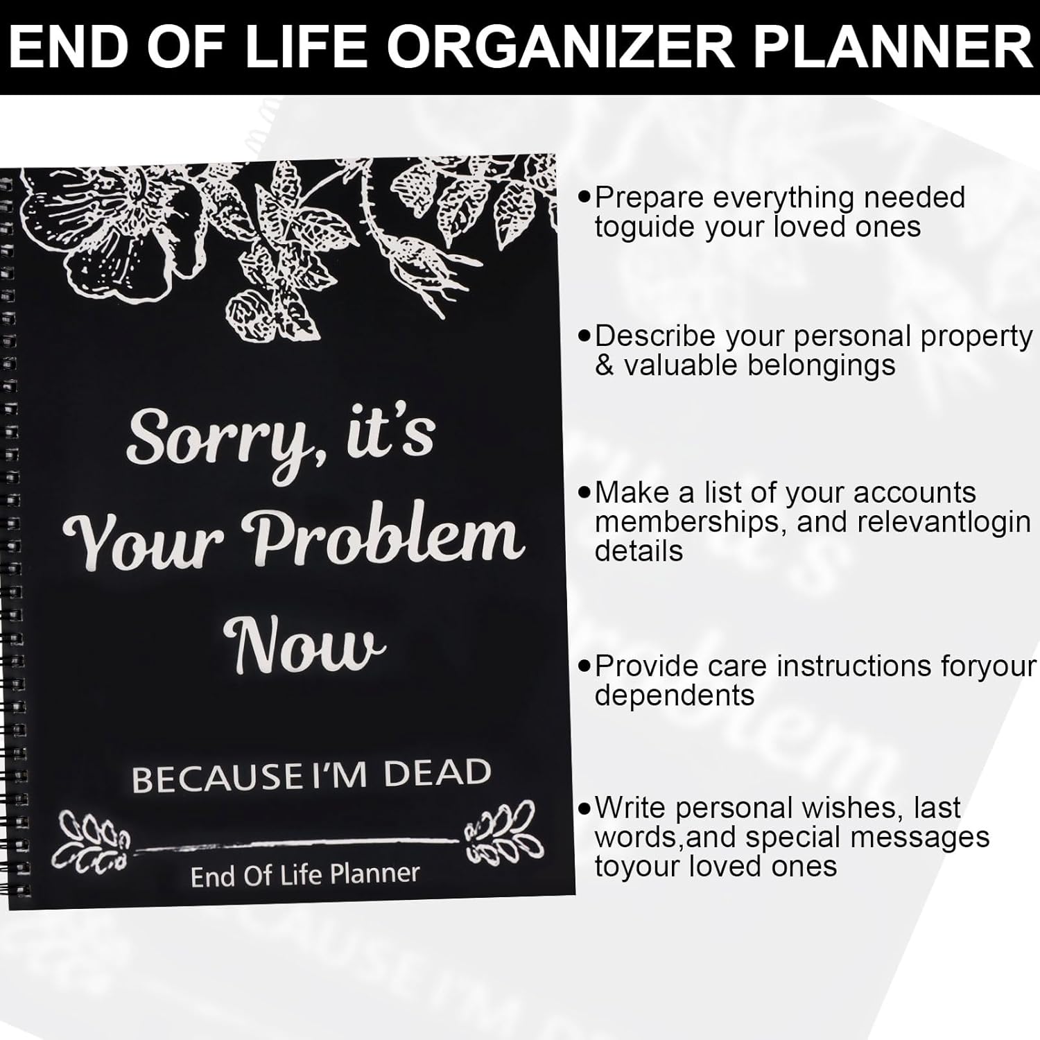 💥Hot Sale 49% OFF🎁End of Life Planner