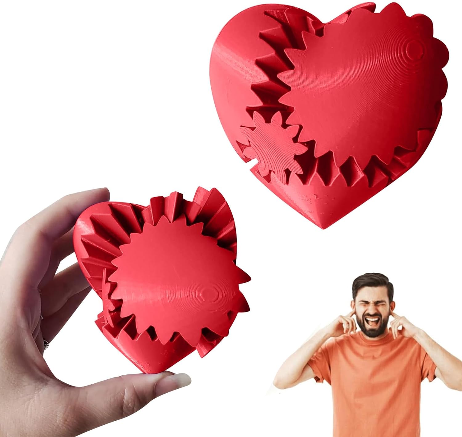 2024 HOT SALE🔥3D Printed Gear Heart