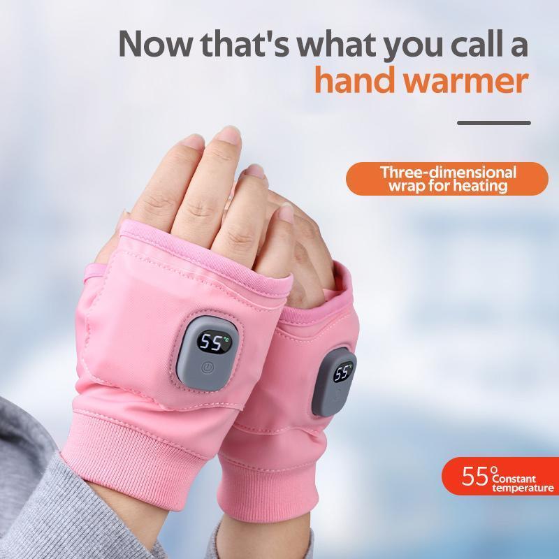 🎁Last Day Promotion 49% OFF🎁 USB Adjustable heating gloves with digital display