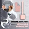 Summer Hot Sale 50% OFF - Bathroom Toilet Cleaning Brush And Holder Set