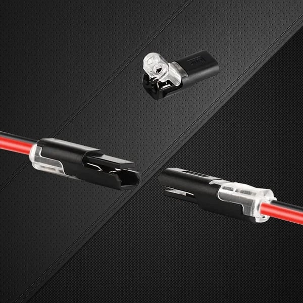 Double - Wire Plug-in Connector With Locking Buckle-👍BUY 2 GET 1 FREE (60PCS)