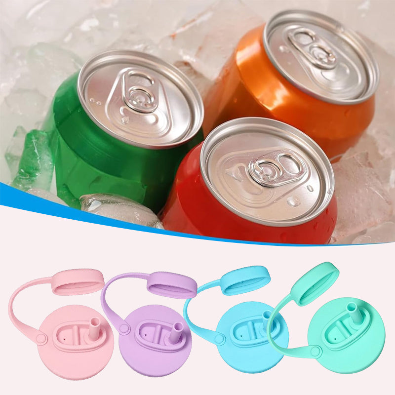 ⏰LAST DAY SALE 50% OFF💥Silicone Soda Can Straw Lid
