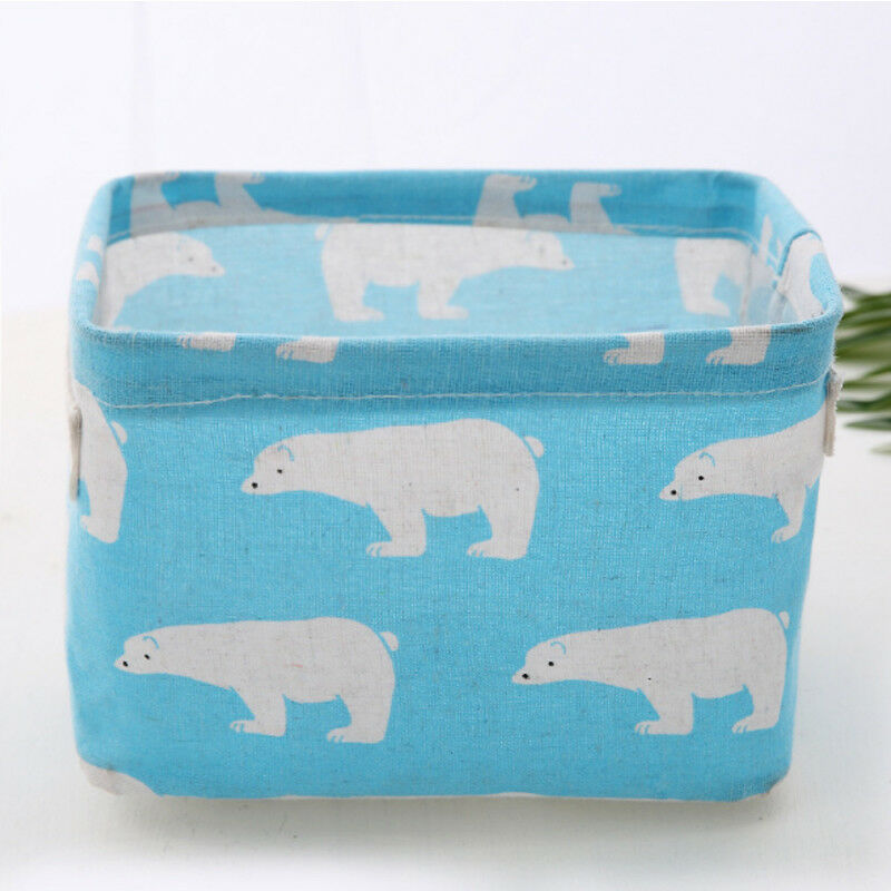 🎁2022 Best Stocking Stuffer-Foldable Cotton Fabric Storage Basket