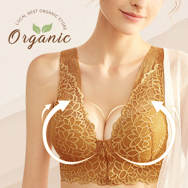 🎁Shop Now 45% OFF🎁 Front Zip Lace Push Up Bra