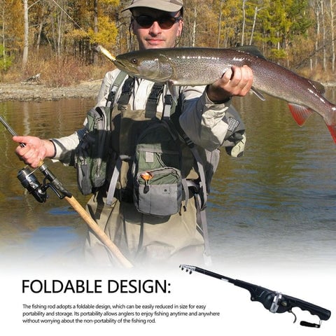 (Hot SALE - 50% OFF) 🎁 Foldable fishing rod