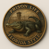 🏆Flash Sale 60% OFF - 🐊“Florida Gator & Prison Humor” Commemorative Coin