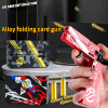 💝2023 Father's Day Save 48% OFF🎁Alloy Folding Card Gun