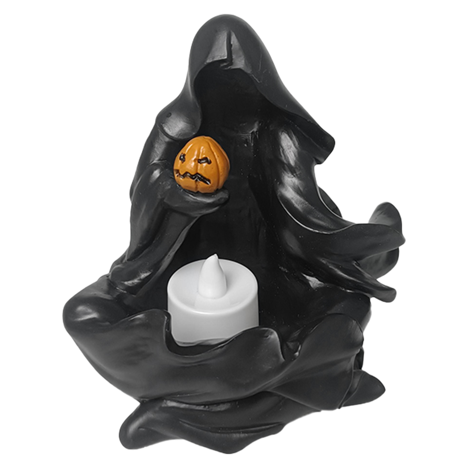 (👻Halloween Sale-49% OFF)Halloween Grim Reaper Candle Witch Figurine