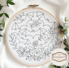 🔥 Halloween Embroidery KIT 👉[Allows beginners to easily create perfect projects.]