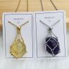 🎁2023 Crystal Stone Holder Necklace - Free (Crystal) Gift Included🎁