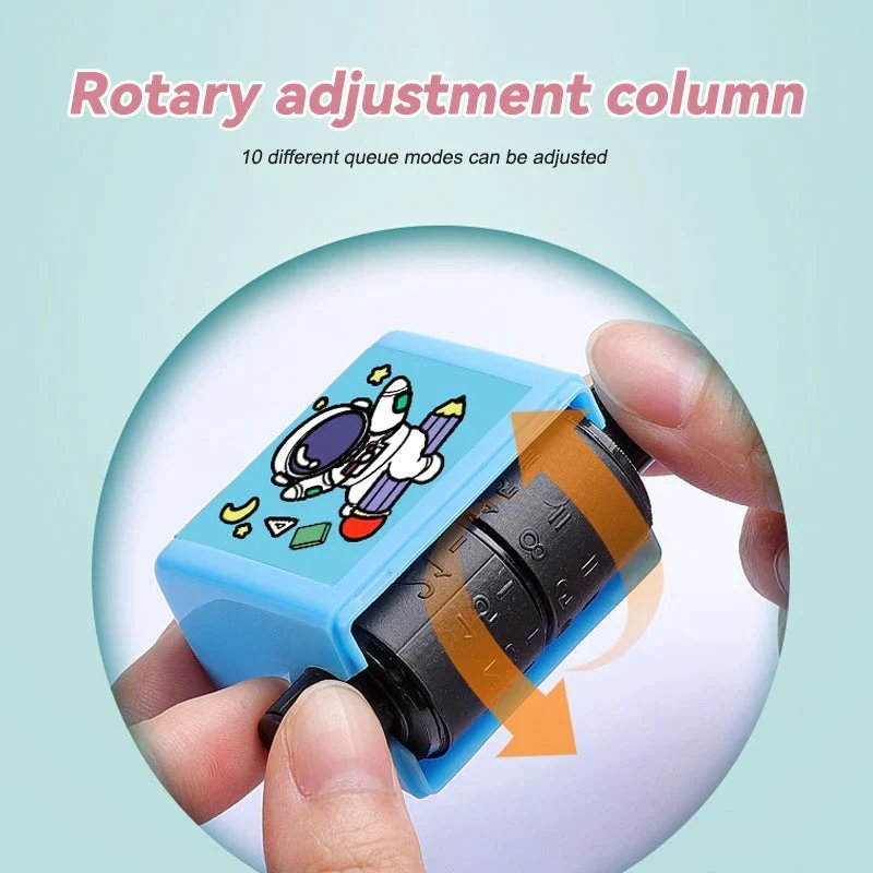 (🔥Early Christmas Sale) Smart Math Roller(Contains Ink)- Buy 4 Get Free shipping