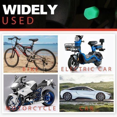 (🔥SUMMER HOT SALE- Save 48% OFF🔥)  Fluorescent Tire Valve Caps✨BUY 4 EXTRA GET 20% OFF