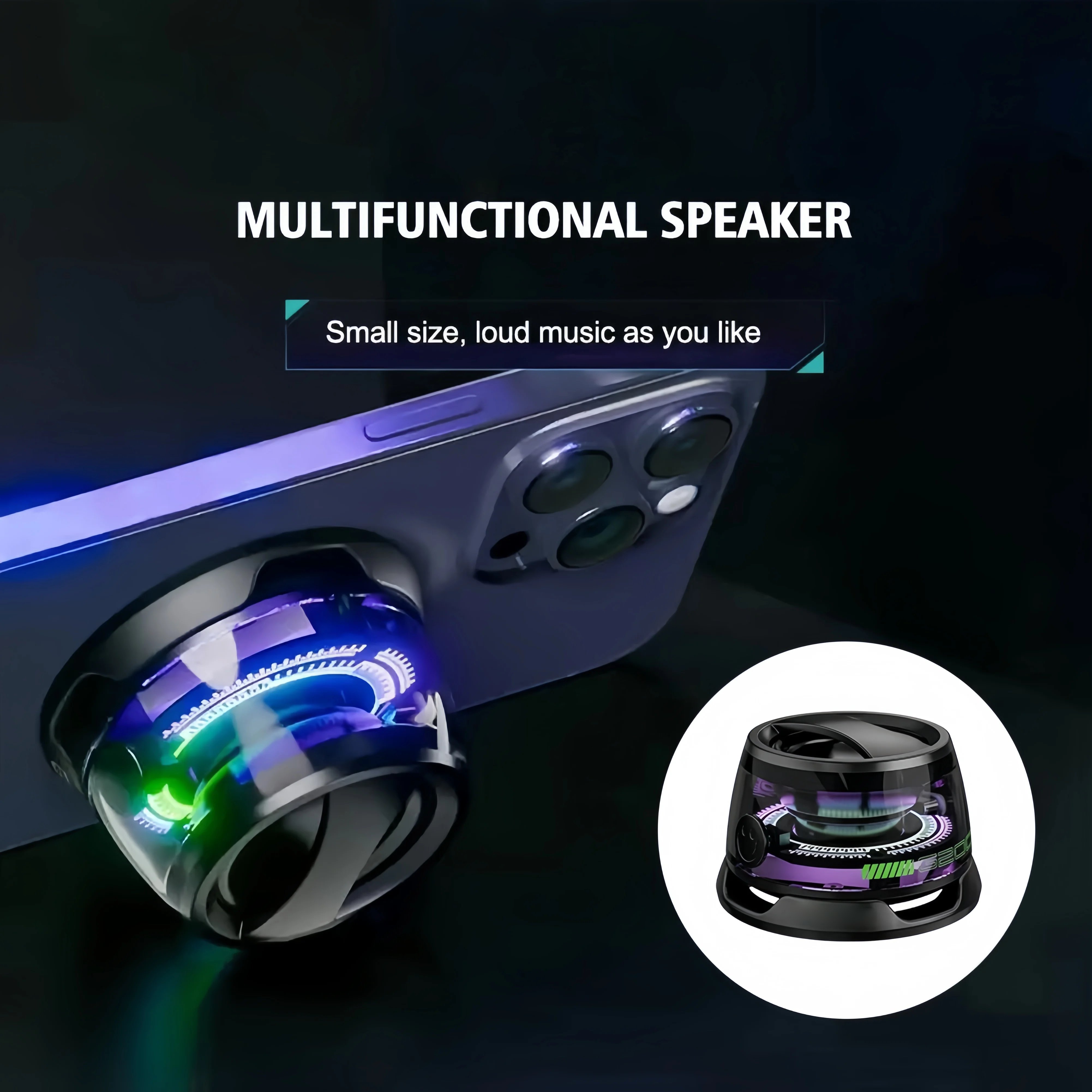 🔥Last Day Promotion 48% OFF-🎁-Multifunctional magnetic Bluetooth speaker