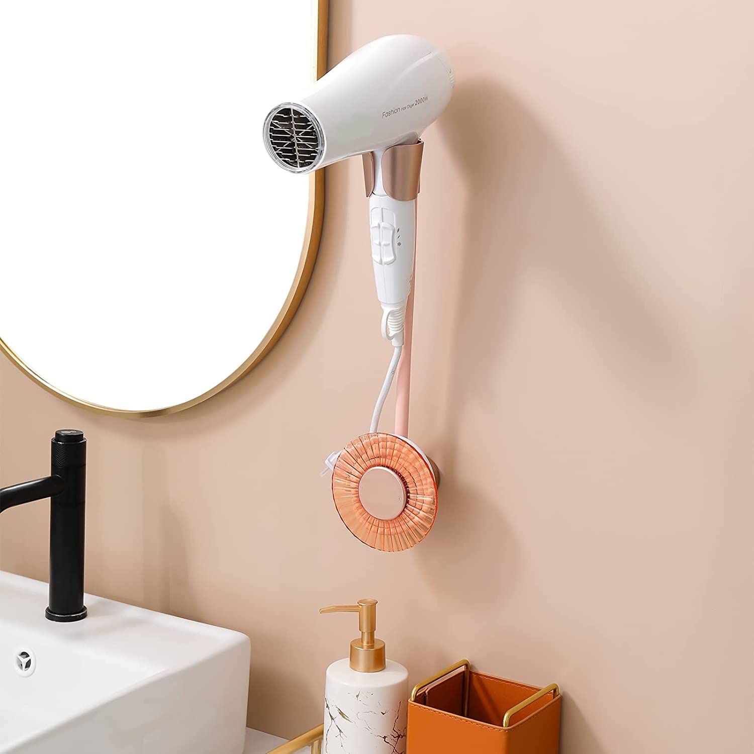 🔥LAST DAY SALE 50% OFF🔥Hair Dryer Holder Wall Mounted - BUY 2 FREE SHIPPING