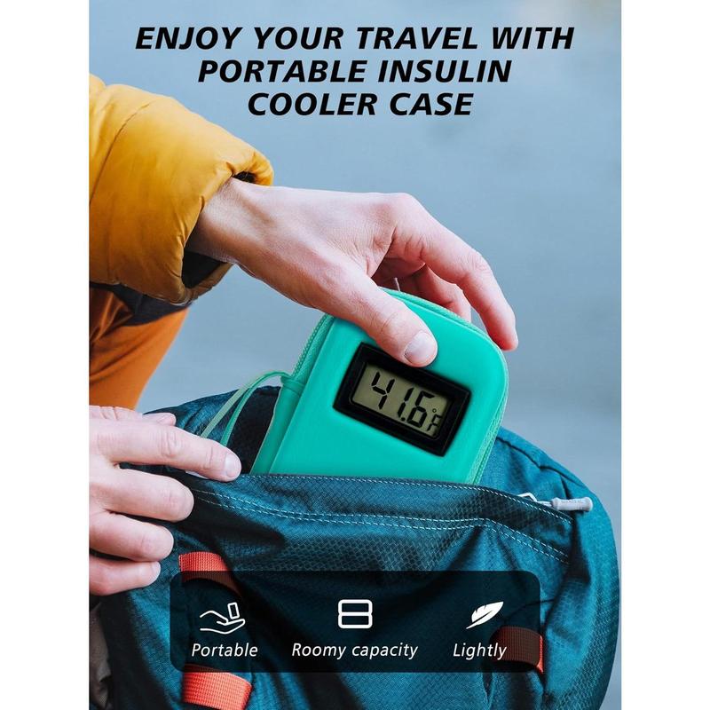 💖Insulin Cooler Travel Case with Temperature Display